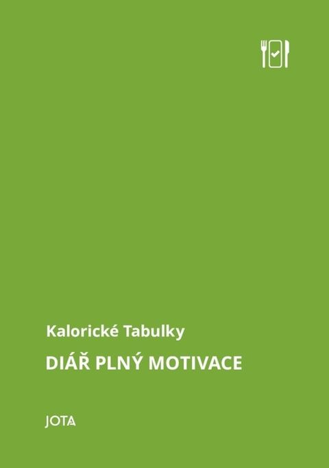 Obrázek produktu: Kalorické tabulky Diář plný motivace