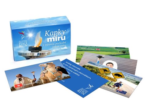 Obrázek produktu: Kapky míru - S mírovou pochodní kolem světa