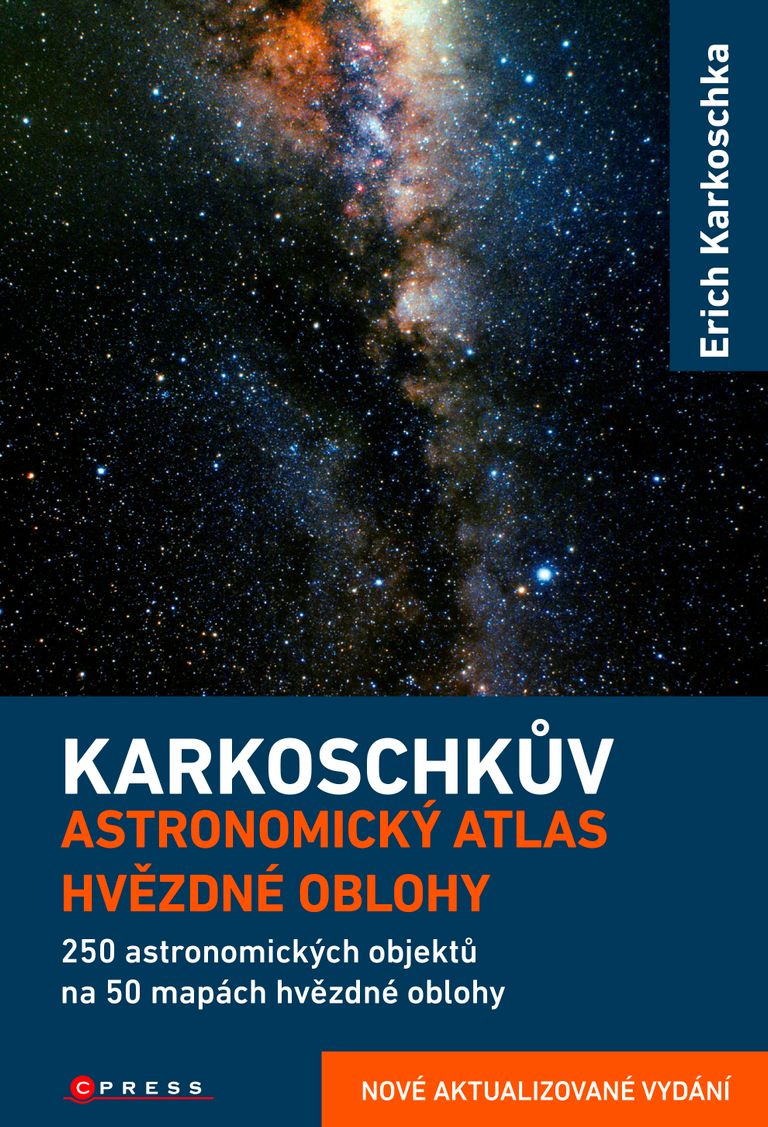 Karkoschkův astronomický atlas hvězdné obloze - Erich Karkoschka