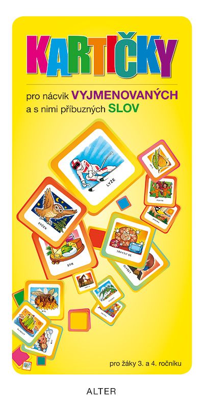 Obrázek produktu: Kartičky pro nácvik vyjmenovaných a příbuzných slov