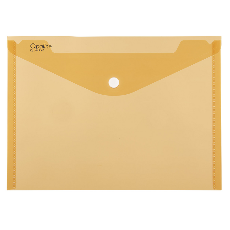 Karton P+P Opaline A4 desky s drukem oranžové