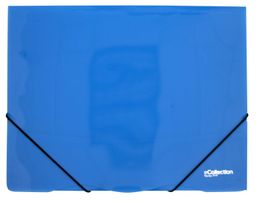 Obrázek produktu: Karton PP eCollection Desky s gumou A4, PP, 3 klopy - modré