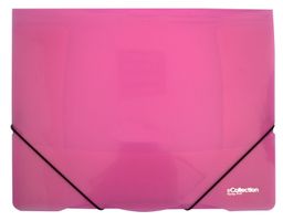 Obrázek produktu: Karton PP eCollection Desky s gumou A4, PP, 3 klopy - růžové