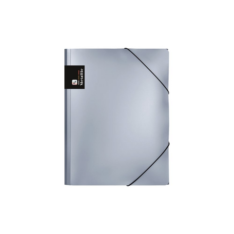 Obrázek produktu: Karton PP Metallic Desky s gumou A4 PP - stříbrná