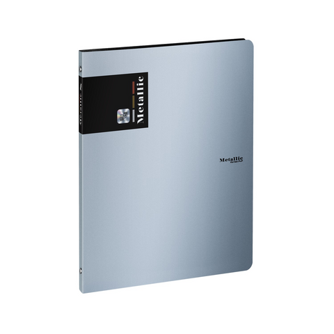 Obrázek produktu: Karton PP Metallic Pořadač 2kroužek A4 PP - stříbrná