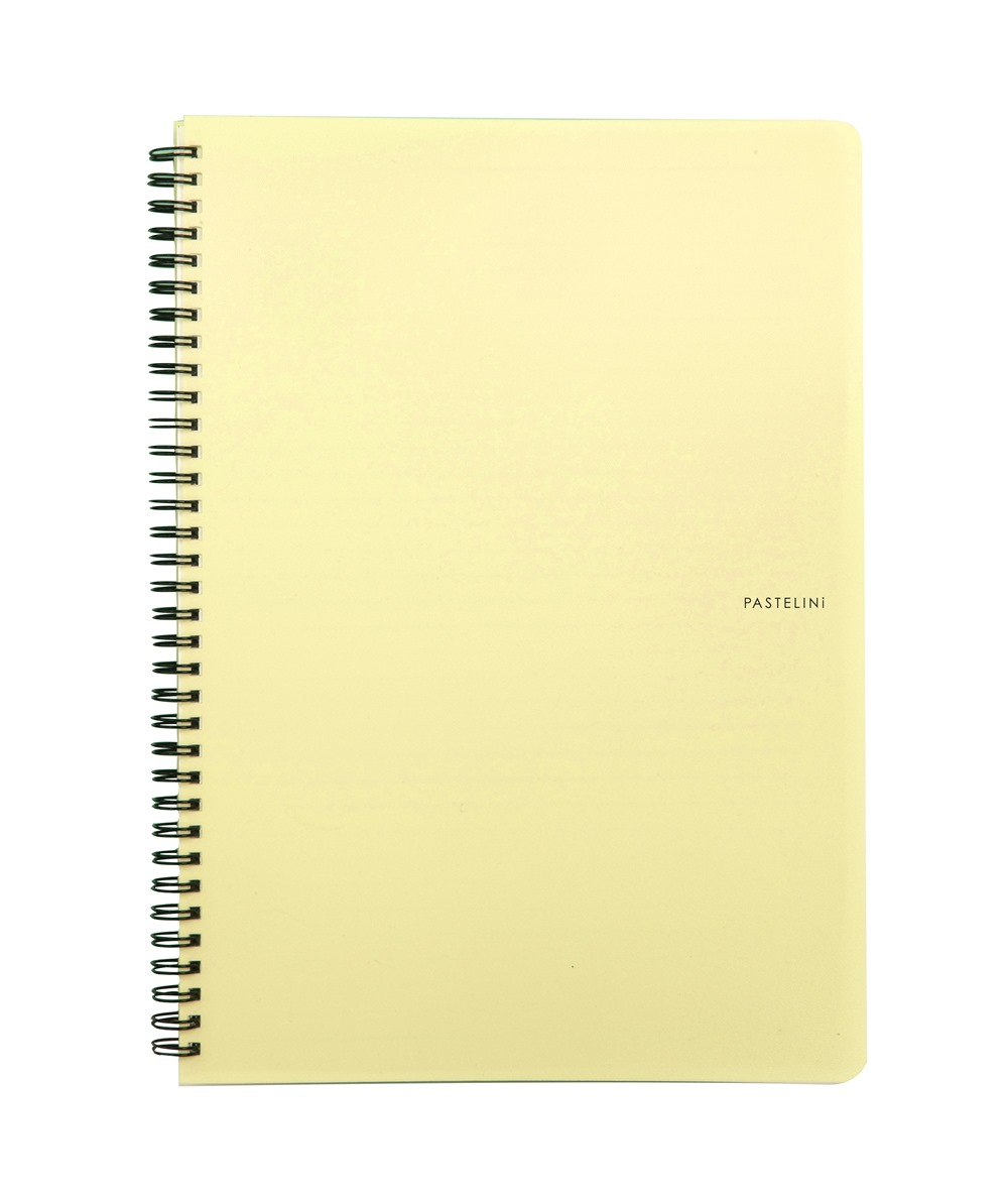 Karton PP PASTELINi Kroužkový blok A4 - žlutá