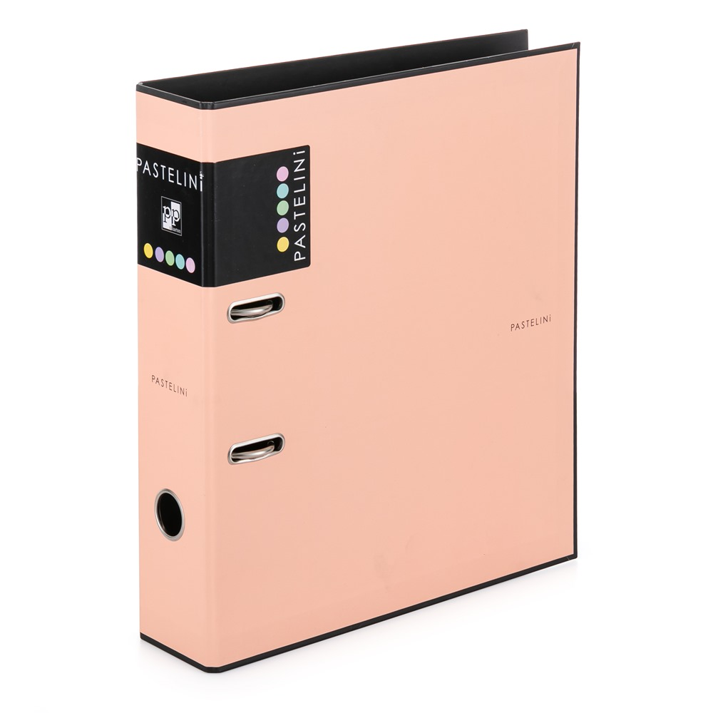 Karton PP PASTELINi Pořadač pákový A4 7 cm lamino - meruňková
