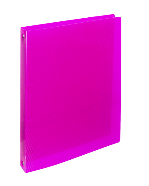 Obrázek produktu: Karton PP Pořadač ELECTRA 4kroužek 3,3 cm - růžový