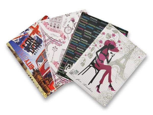 Karton PP Pouzdro na doklady "CITY STYLE" mix