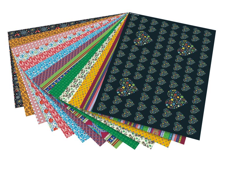 Karton s motivem folklor