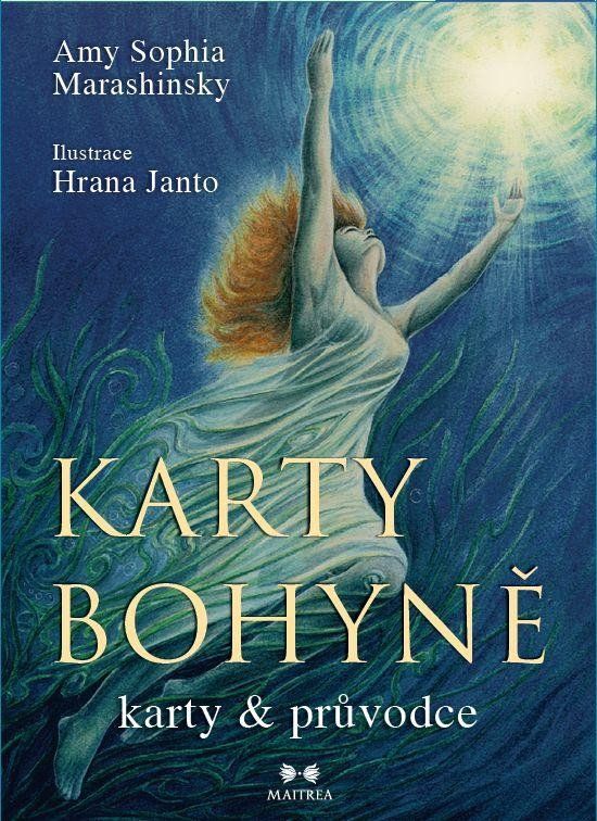 Karty bohyně - 52 obrázkových karet  průvodce