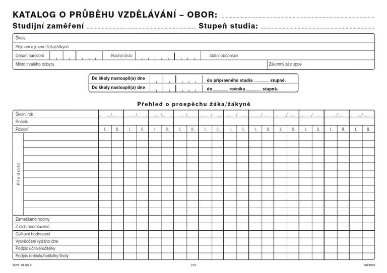 Katalog o průběhu vzdělávání pro ZUŠ - ŠVP