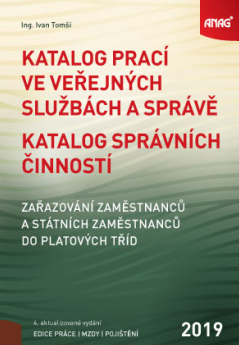 Obrázek produktu: Katalog prací ve veřejných službách a správě 2019