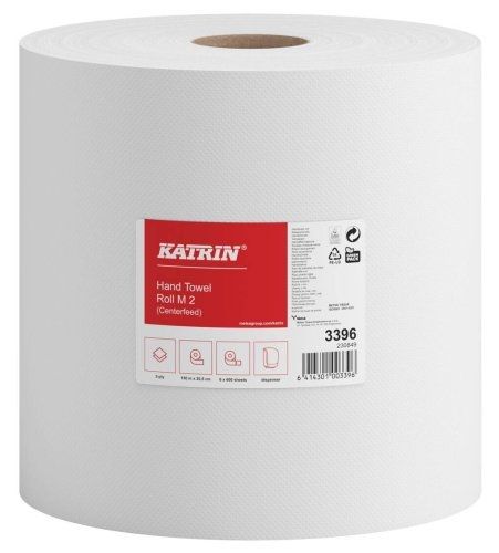 Katrin 3396 papírové ručníky 2 vrstvé 190 - 6 ks rolí