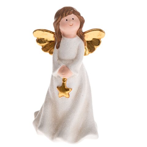 Obrázek produktu: Keramický anděl s hvězdičkou 17,3 cm