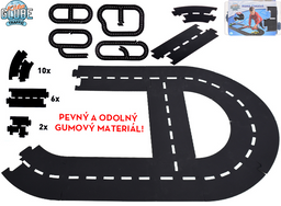 Obrázek produktu: Kids Globe Traffic autodráha gumová obvod 307,5 cm