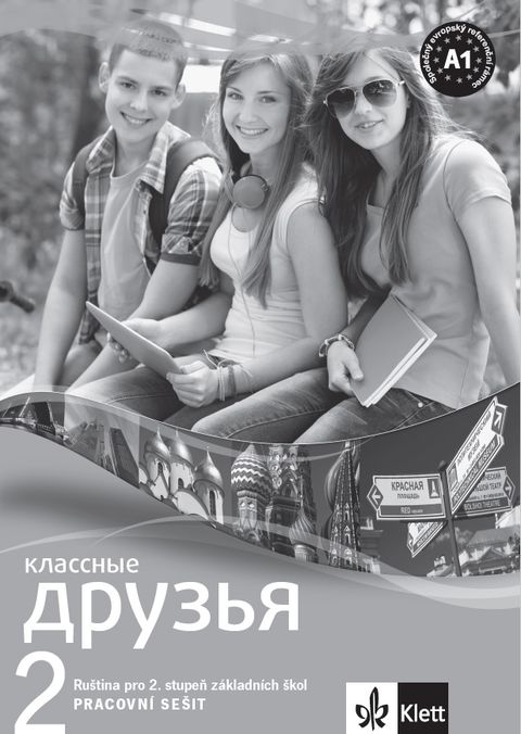 Obrázek produktu: Klassnyje druzja 2 (A1.1) – pracovní sešit + kód