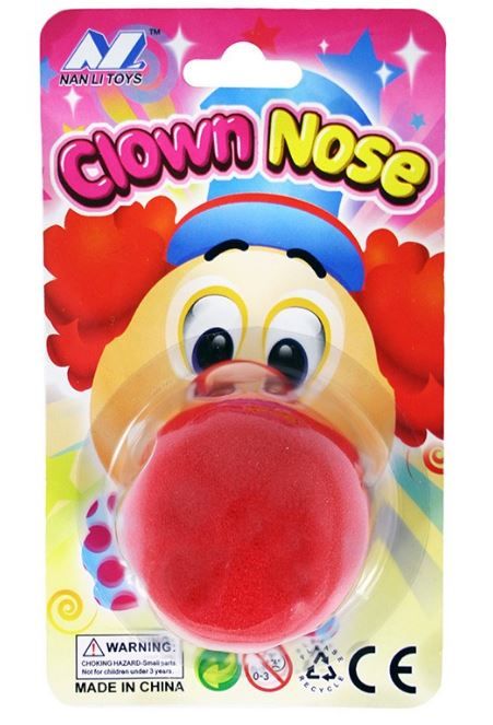 Nan Li Toys Nos klaun pěnový