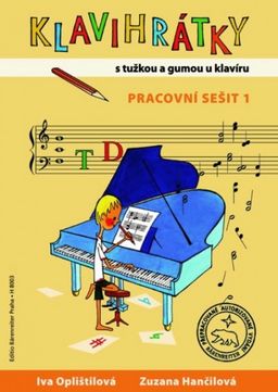 Obrázek produktu: Klavihrátky - s tužkou a gumou u klavíru - pracovní sešit 1