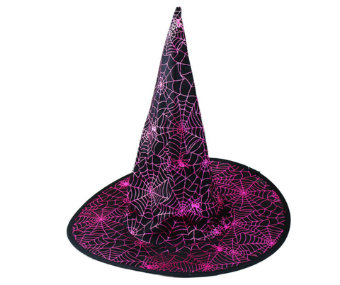 Obrázek produktu: Klobouk čaodějnce/ Halloween fialový, dětský