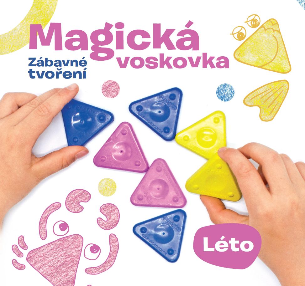 Kniha "MAGICKÁ VOSKOVKA", díl 2 "LÉTO" (inspirace+voskovky+výseky)