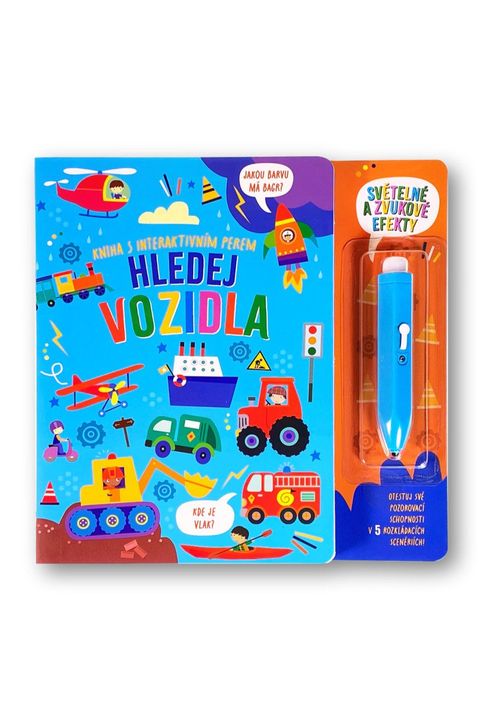 Obrázek produktu: Kniha s interaktivním perem Hledej vozidla