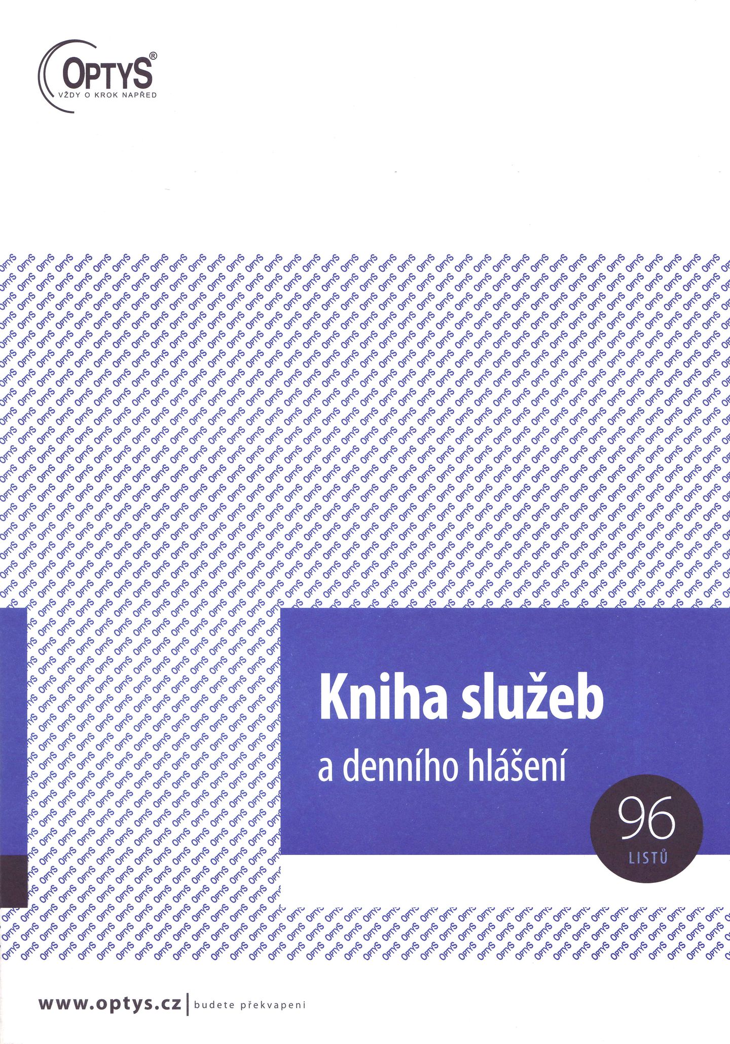 Kniha služeb a denního hlášení A4