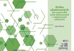 Obrázek produktu: Kniha ubytovaných pro zapisování osob ubytovaných v ubytovacích zařízeních