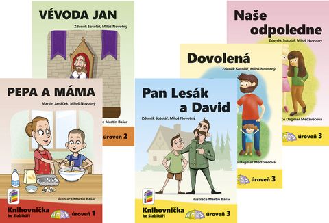 Obrázek produktu: Knihovnička ke Slabikáři AMOS - sada 1