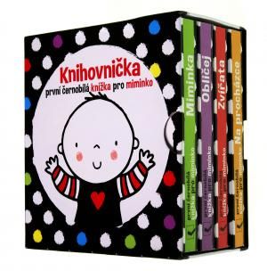Obrázek produktu: Knihovnička - První černobílé knížky pro miminko