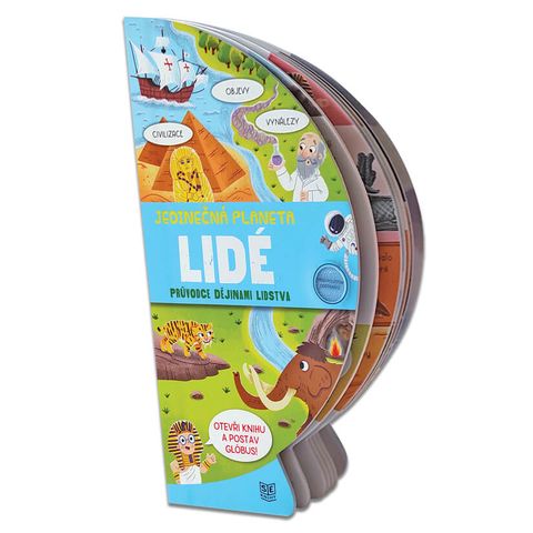 Obrázek produktu: Knížka rozkládací globus - LIDÉ