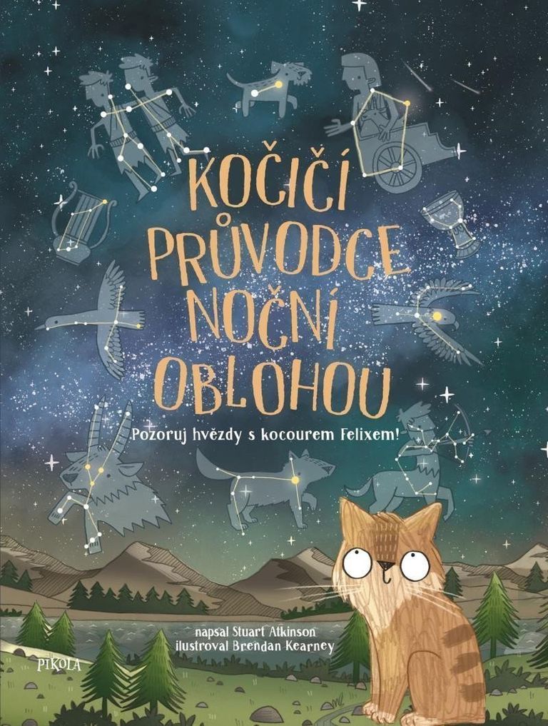 Levně Kočičí průvodce noční oblohou - Pozoruj hvězdy s kocourem Felixem!