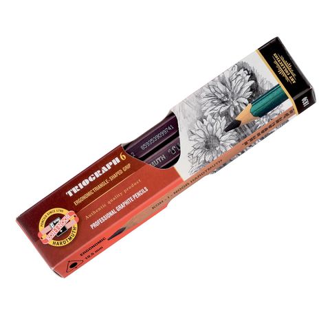 Obrázek produktu: Koh-i-noor grafitová tužka TRIOGRAPH 1831/2B - trojhranná