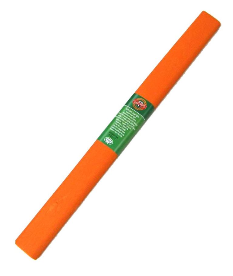 Levně Koh-i-noor Krepový papír barva 11 světle oranžová