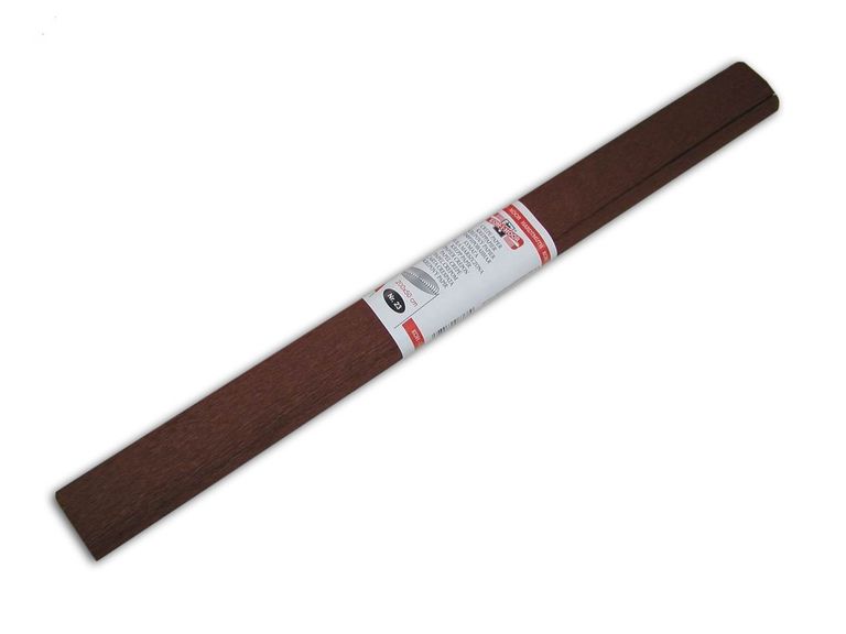 Koh-i-noor Krepový papír barva 23 tmavě hnědá