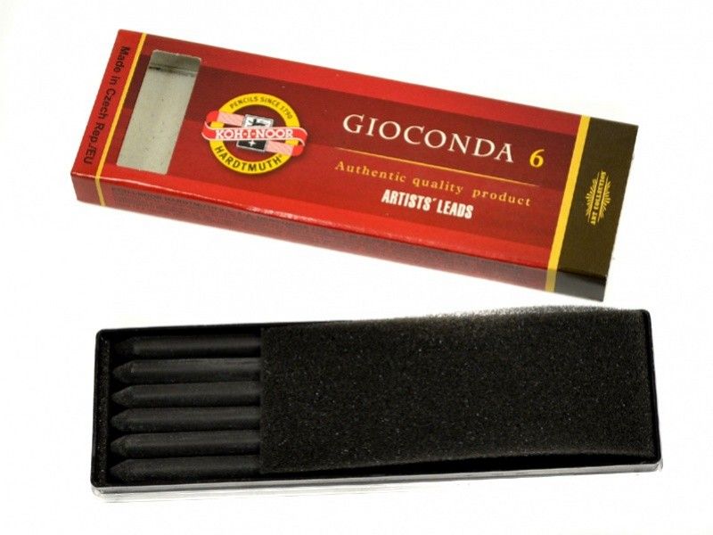 Koh-i-noor křída černá umělecká NEGRO 5,6 1 - 6 ks