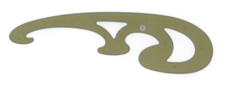 Koh-i-noor Křivítko K 12 kouřové 25 × 7 cm