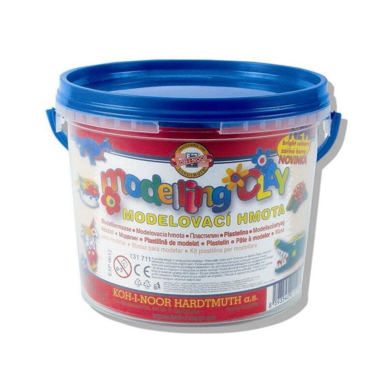 Plastelína 131711/8b. 700g v kbelíku KOH-I-NOOR