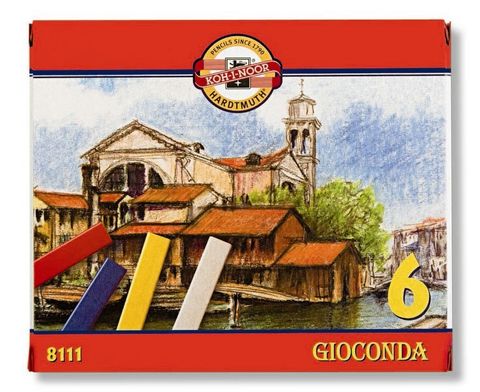 Obrázek produktu: Koh-i-noor olejové křídy - GIOCONDA 8111 - 6 barev