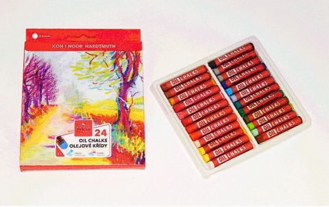 Obrázek produktu: Koh-i-noor olejové pastely - 24 barev