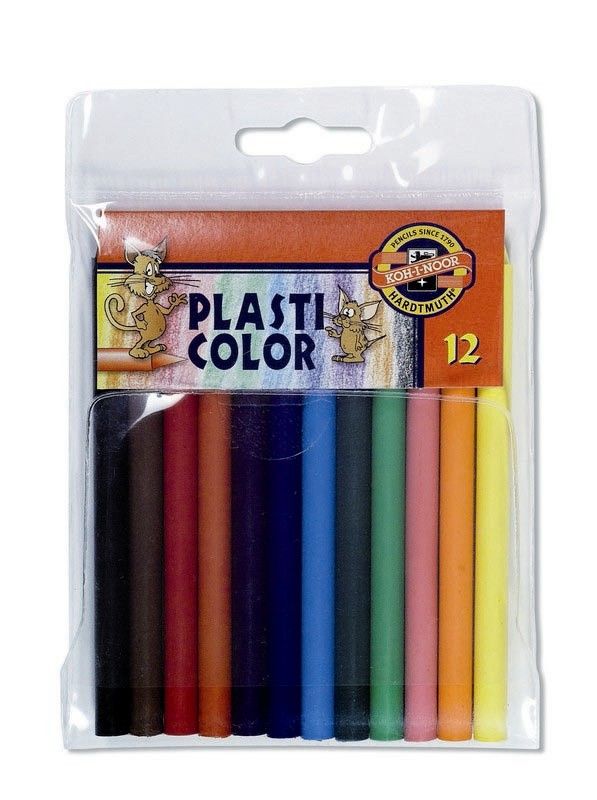 Levně Koh-i-noor pastelky PLASTICOLOR 8732 - 12 barev