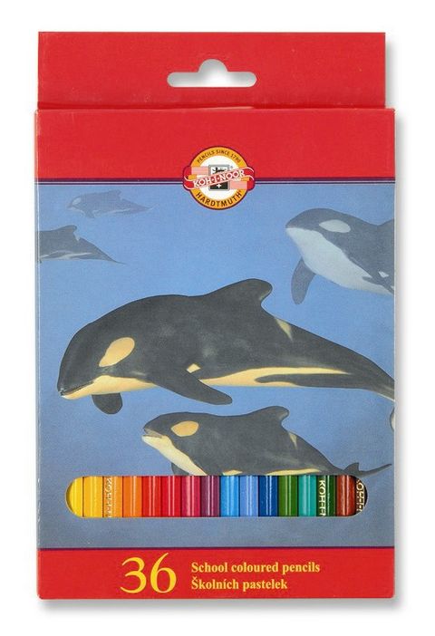 Obrázek produktu: Koh-i-noor pastelky - Zvířata - 36 ks
