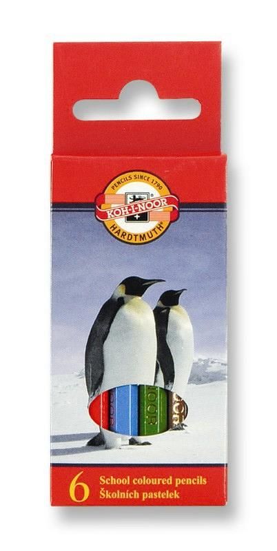 Obrázek produktu: Koh-i-noor pastelky - Zvířata - 6 ks