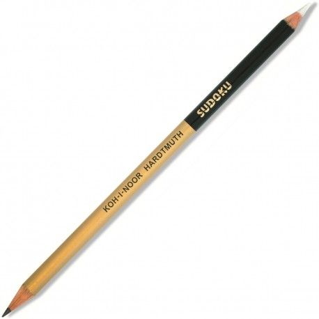 Levně Koh-i-noor tužka grafitová s gumou K7 1350 sudoku