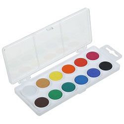 Koh-i-noor vodové barvy 12 barev, 22,5 mm