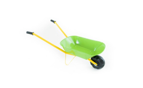 Obrázek produktu: Kolečko plechové zelené 75 x 30 x 40 cm