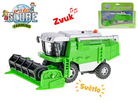 Obrázek produktu: Kombajn kov 20 cm na setrvačník, baterie se světlem a zvukem