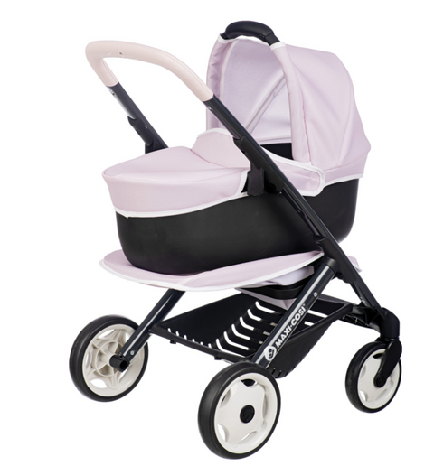 Obrázek produktu: Kombinovaný kočárek Maxi Cosi světle růžový pro panenky