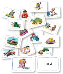 Komplet II Obrázky a slova pro nácvik čtení - genetická metoda