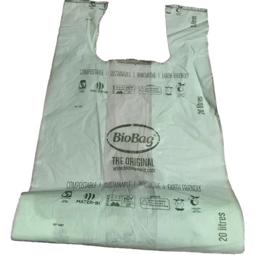 Kompostovatelné sáčky do koše 20 l - 25 ks s uchy